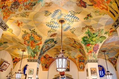 Munich, Germany : November 2021 : Historical center in autumn