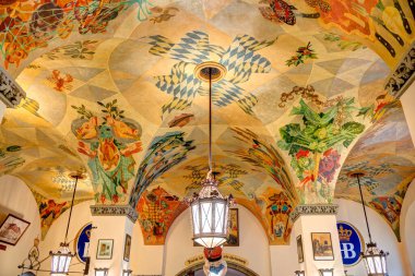 Munich, Germany : November 2021 : Historical center in autumn