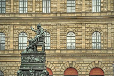 Munich, Germany : November 2021 : Historical center in autumn