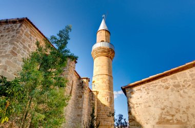 Nicosia, Cyprus - October 2019 : Historical center of South Nicosia in sunny weather