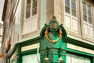 Porto, Portugal - June 2021: Historical center in summertime, HDR image