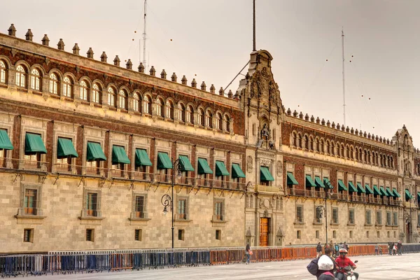 Mexico City Mexico January 2022 Historical Center Wintertime — 图库照片