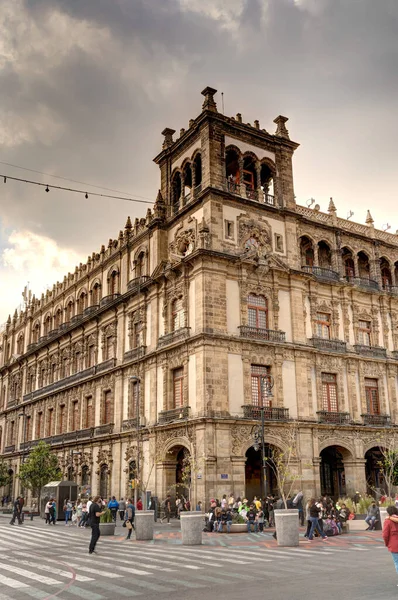 Mexico City Mexico January 2022 Historical Center Wintertime — Stockfoto