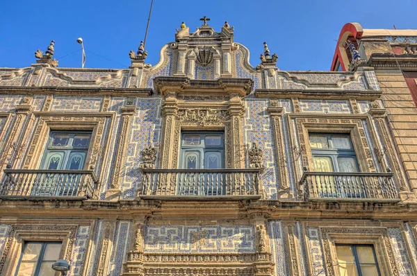 Mexico City Mexico January 2022 Historical Center Wintertime — Fotografia de Stock