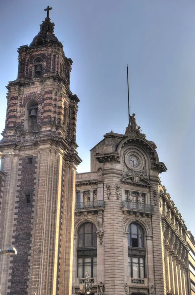 Mexico City Mexico January 2022 Historical Center Wintertime — Stock Photo, Image