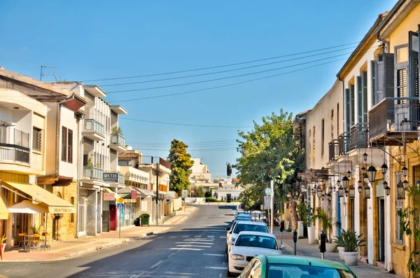 Nicosia Cyprus October 2019 Historical Center South Nicosia Sunny Weather — стокове фото