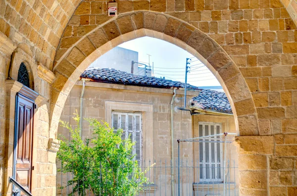 Nicosia Cyprus October 2019 Historical Center South Nicosia Sunny Weather — Stock Photo, Image