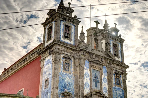 Porto Portugal June 2021 Historical Center Summertime Hdr Image — Stok Foto