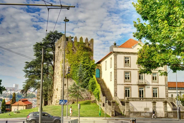 Porto Portugal June 2021 Historical Center Summertime Hdr Image —  Fotos de Stock