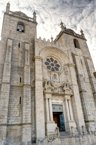 Porto Portugal June 2021 Historical Center Summertime Hdr Image — Zdjęcie stockowe