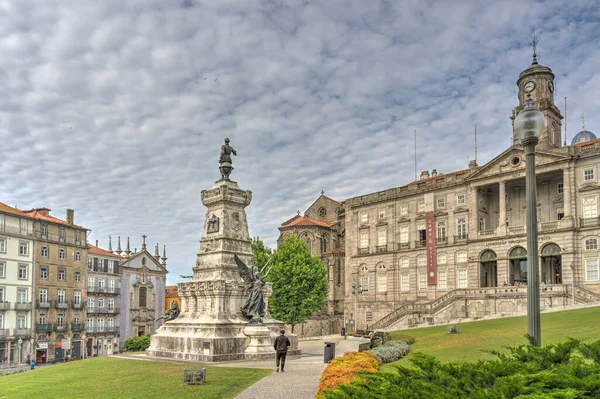 Porto Portugal June 2021 Historical Center Summertime Hdr Image —  Fotos de Stock