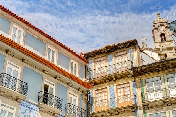 Porto Portugal June 2021 Historical Center Summertime Hdr Image — Stockfoto