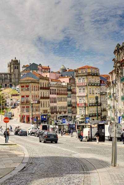 Porto Portugal June 2021 Historical Center Summertime Hdr Image — Stockfoto