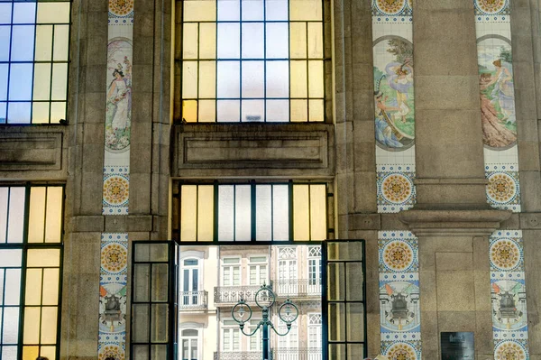 Porto Portugal June 2021 Historical Center Summertime Hdr Image — Fotografia de Stock