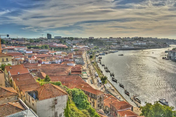 Porto Portugal June 2021 Historical Center Summertime Hdr Image — Stockfoto