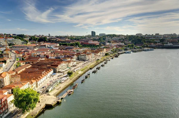 Porto Portugal June 2021 Historical Center Summertime Hdr Image — Foto Stock