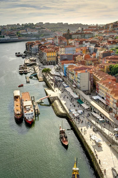 Porto Portugal June 2021 Historical Center Summertime Hdr Image — Foto Stock