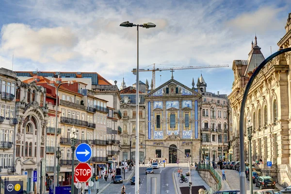 Porto Portugal June 2021 Historical Center Summertime Hdr Image — Foto Stock