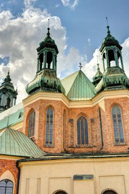 Poznan, Poland - August 2021 : Historical center in sunny weather