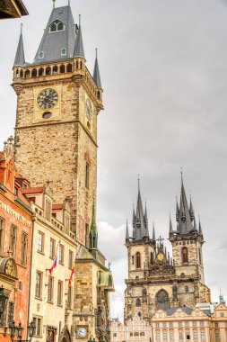 Prague, Czech Republic - September 2021: Historical center view, HDR Image