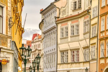 Prague, Czech Republic - September 2021: Historical center view, HDR Image