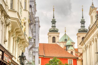 Prague, Czech Republic - September 2021: Historical center view, HDR Image