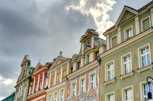 Poznan Poland August 2021 Historical Center Sunny Weather — Stockfoto