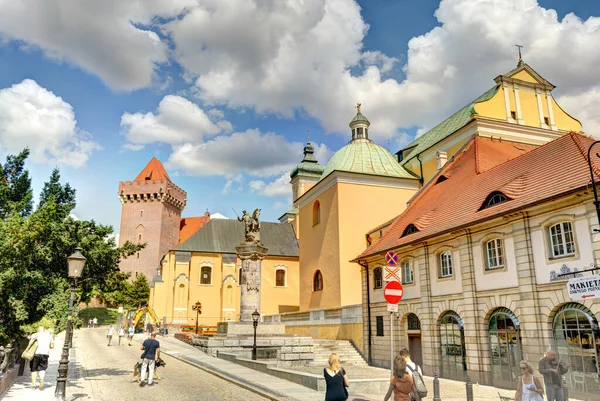 Poznan Poland August 2021 Historical Center Sunny Weather — Fotografia de Stock