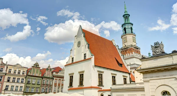 Poznan Poland August 2021 Historical Center Sunny Weather — 图库照片