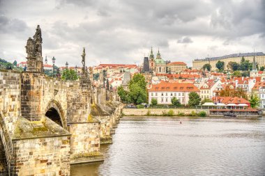 Prague, Czech Republic - September 2021: Historical center view, HDR Image