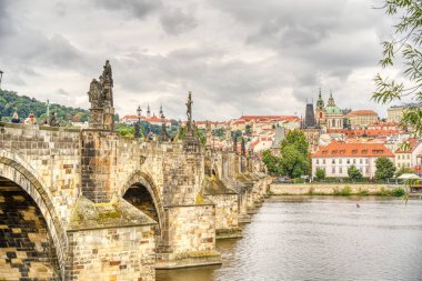 Prague, Czech Republic - September 2021: Historical center view, HDR Image