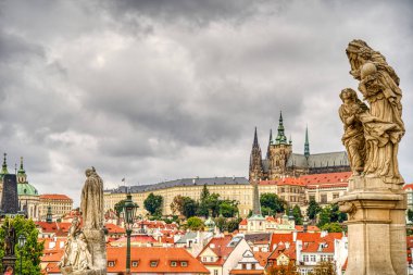 Prague, Czech Republic - September 2021: Historical center view, HDR Image