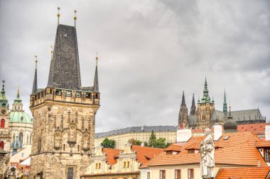 Prague, Czech Republic - September 2021: Historical center view, HDR Image
