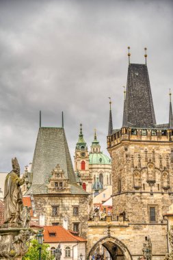 Prague, Czech Republic - September 2021: Historical center view, HDR Image