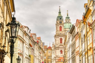 Prague, Czech Republic - September 2021: Historical center view, HDR Image
