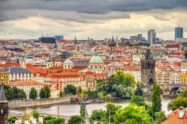 Prague, Czech Republic - September 2021: Historical center view, HDR Image