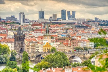 Prague, Czech Republic - September 2021: Historical center view, HDR Image