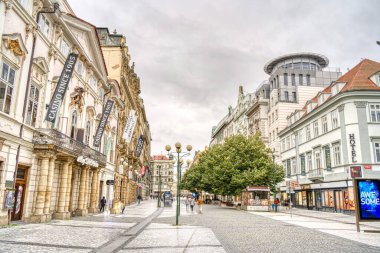 Prague, Czech Republic - September 2021: Historical center view, HDR Image
