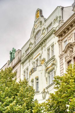 Prague, Czech Republic - September 2021: Historical center view, HDR Image
