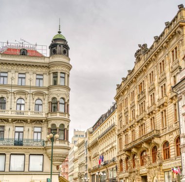 Prague, Czech Republic - September 2021: Historical center view, HDR Image