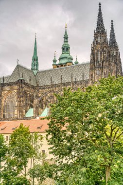 Prague, Czech Republic - September 2021: Historical center view, HDR Image