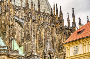 Prague, Czech Republic - September 2021: Historical center view, HDR Image