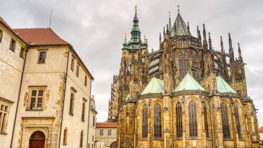 Prague, Czech Republic - September 2021: Historical center view, HDR Image