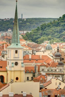 Prague, Czech Republic - September 2021: Historical center view, HDR Image