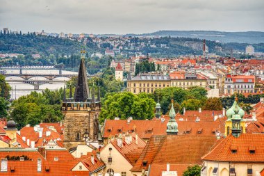Prague, Czech Republic - September 2021: Historical center view, HDR Image