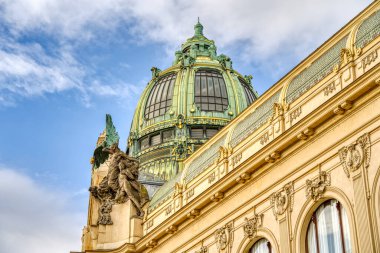 Prague, Czech Republic - September 2021: Historical center view, HDR Image