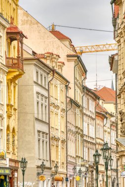 Prague, Czech Republic - September 2021: Historical center view, HDR Image