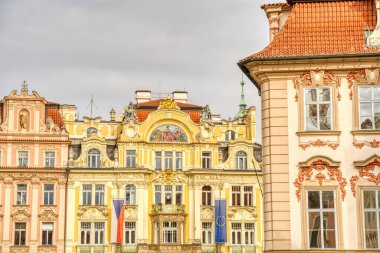 Prague, Czech Republic - September 2021: Historical center view, HDR Image