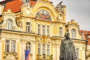 Prague, Czech Republic - September 2021: Historical center view, HDR Image