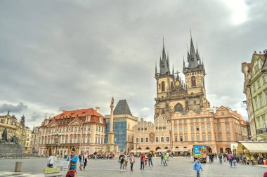 Prague, Czech Republic - September 2021: Historical center view, HDR Image